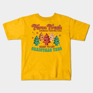 farm fresh christmas tree Kids T-Shirt